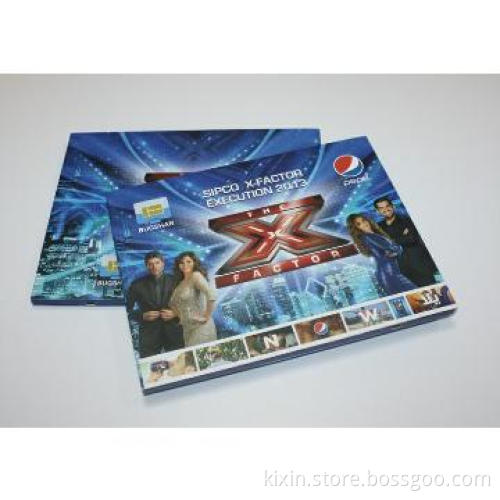 2013 most fashional 7inch digital video brochure